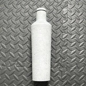 Corkcicle Light Gray Stoneware look Bottle